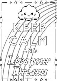 Coloring Keep Calm And Live Your Dreams Quote Coloring Pages Love Coloring Pages Coloring Pages