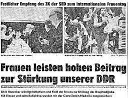 Ins deutsche übersetzt bedeutet das jede*r für gleichbereichtigung. Internationaler Frauentag So Wurden Die Frauen In Der Ddr Gefeiert Mz De
