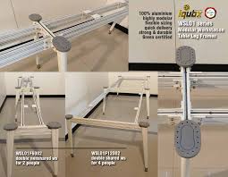 When you buy a artistica home 60'' pedestal dining table online from wayfair, we make it as easy as possible for you to find out when your product will be delivered. Metal Table Leg Frames For Modular Workstation Desks