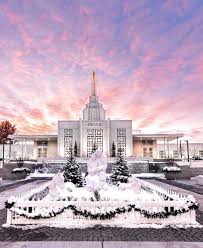 Idaho Falls Idaho Lds Temple Photo Josh Packer In 2020 Idaho Falls Temple Lds Temple Pictures Mormon Temples