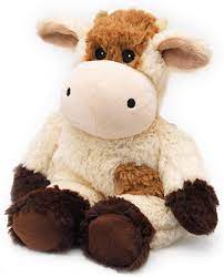 Amazon Com Warmies Microwavable French Lavender Scented Plush Cow Home Kitchen