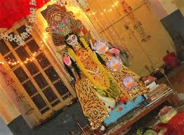 Saraswati puja consists of a ritual wherein education is executed for children. Saraswati Puja Pooja Room And Rangoli Designs