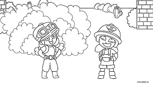Daily meta of the best recommended brawlers compiled from exclusive global brawl stars meta. Coloring Pages Jacky Brawl Stars Print For Free Wonder Day