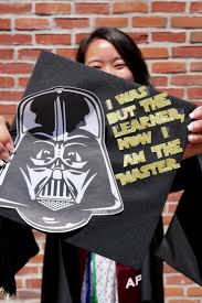 star wars graduation cap learner to master diy graduation cap graduation diy grad cap