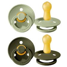Um eine mögliche „saugverwirrung (das kind mag durch die unterschiedliche beschaffenheit von brust und sauger die brust nicht mehr) zu vermeiden, sollte man die ersten drei. Bibs Schnuller Colour 2er Pack Sage Hunter Green Gr 6 18 M Babyartikel De