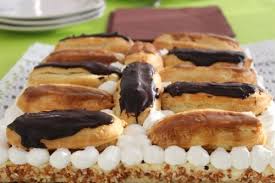 Eclair Cafe Chocolat Gateau Caroline Avec Genoise Gateau Caroline Recettes De Cuisine Gateau Trois Chocolat