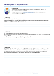 Die von der bundesregierung geplante änderung des jugendschutzgesetzes (19/24909) stößt bei sachverständigen teils auf zustimmung, teils auf ablehnung. Feuerwehr Lernbar Download