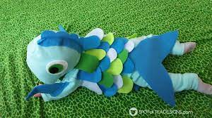Handmade Halloween Infant Fish Costume Spot Of Tea Designs