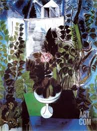 Jardin Et Maison Art Print Raoul Dufy Art Com Raoul Dufy Painting Art