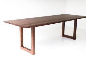 A simple but elegant dining room table set 8'x3' 2x 2 1/2 please rate! Simple Modern Dining Table Walnut For Sale At 1stdibs