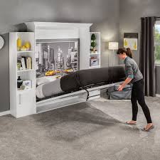 I Semble Vertical Mount Murphy Bed Hardware Kits With Mattress Platforms Rockler Woodworking And Hardware Use ceiling screws, mount hooks directly to the ceiling.