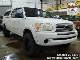 Destin was very confident and careful. Used Parts 2005 Toyota Tundra Sr5 4 7l V8 4x4 Subway Truck Parts Inc Auto Recycling Since 1923
