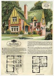 Sears Roebuck And Co Brick Veneer 1929 Vintage House Plans Tudor House English Tudor Homes