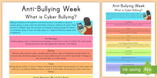 However, online safety, privacy and manners take center stage every september during gisd cybersafety week. What Is Cyber Bullying Cyberbullying Poster Teacher Made