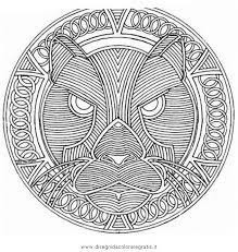 È il fascino dei modelli. Animali Mandala Difficili Disegni Immagini