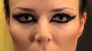 Cat eye prescription glasses are sophisticated and endlessly classy. Yellow Cat Eye Coloured Contact Lenses Youtube