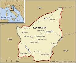 Its size is just over 61 km² (24 sq mi) and has an. San Marino Geography History Capital Language Britannica