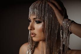 Jeweled Wig