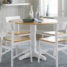Chair design leather chair table settings table home dining oak dining table conference room table. Progressive Christy 40 Round Dining Table In Light Oak And White Walmart Com Walmart Com