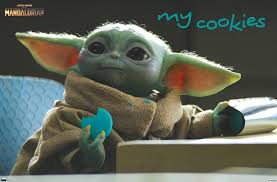 Star Wars The Mandalorian Season 2 The Child Cookies In 2020 Mandalorian Yoda Drawing Star Wars