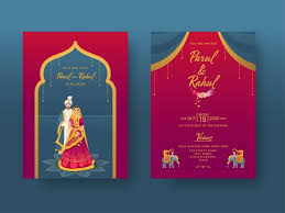 We understand that marriage is union of two souls and is a defining moment in every couple's life and they want it to be truly memorable and matchless. Indian Wedding Card Images Free Vectors Stock Photos Psd