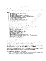Maybe you would like to learn more about one of these? Ldc Past Papers Legal Remedy Negligence