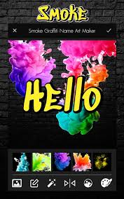 Smoke Graffiti Name Art Maker For Android Apk Download