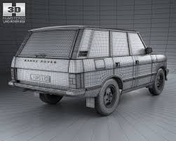 Royalty Free Land Rover Range Rover 1986 3d Model By Humster3d Available Formats Max C4d Obj 3ds Fbx Lwo Stl 3dexport Com
