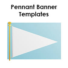 700+ vectors, stock photos & psd files. Printable Pennant Banner Template Triangle Banner Templates