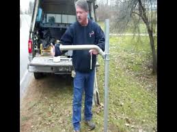 Maybe you would like to learn more about one of these? How To Install A Mailswing Swing Away Mailbox Arm On A Galvanized Post Youtube