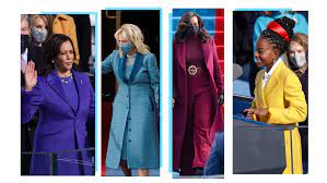 Kamala Harris S Inauguration Outfit And More Fashion Diplomacy From Inauguration Day Vanity Fair Hillary rodham clinton arrived to the capitol for the 2021 inauguration in a deep purple pantsuit by together, their outfits call for both sides of the political spectrum to come together and move forward.