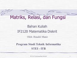 Pdf relasi dan fungsi ai herawati academiaedu. Contoh Soal Matematika Diskrit Relasi Dan Fungsi Contoh Soal Terbaru