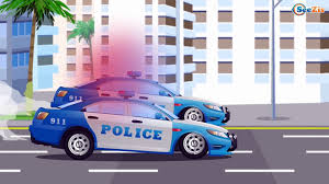 Les connecteurs sont collés aux formes et ne se séparent jamais. Gros Vehicules De Service Pour Petits Enfants La Voiture De Police Dessin Anime Educatif Video Dailymotion