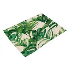 Whether you prefer a more metal garden tables can give your outdoor space a more elegant and solid look. Tropical Garden Hibiscus Plant Vintage Print Cotton Placemats Washable Placemats Table Mats For Dining Room Kitchen