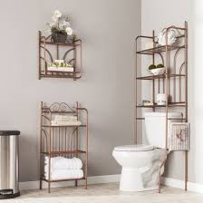 Depending on the color scheme of your bathroom, purchase or find some colored bottles. 20 Easy Over The Toilet Decorating Ideas Diannedecor Com