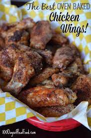 The Best Oven Baked Chicken Wings