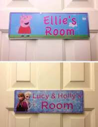 Add some beautiful, personalised decor to every room with these cute, bright and colourful room signs! Bedroom Door Names Signs Kids Wall Art Ireland The Uk