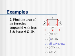 More images for how to find the base of a trapezoid with area » Area And Perimeter Trapezoids Keystone Geometry Ppt Download