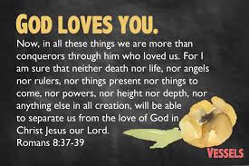 Image result for Romans 8 : 37 and 38