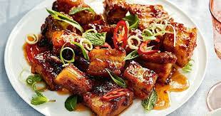 Sticky Pork Belly Bites Recipe Pork Belly Sticky Pork Pork Recipes