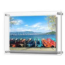 Cecolic Cornice Acrilica Quadro A Pannello A Due Piani D Https Www Amazon It Dp B07l2s5c65 Ref Cm Sw R Pi Dp U Cornici Per Foto Appendere Cornici Cornici