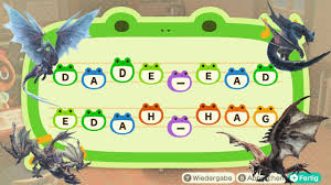 In rare monster dens that show up at random on the maps, or, more specifically, in the lavina glacial peaks in loloska. Animal Crossing New Horizons Monster Hunter Stadtmusik Town Tunes Youtube