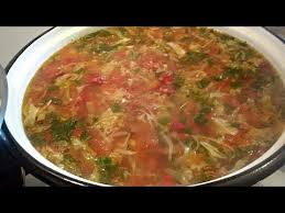 Reteta de ciorba taraneasca cu legume si carne de vita. Ciorba De Varza Dulce Youtube