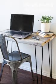 Stikwood reclaimed weathered wood features natural character marks that are reminders of the rich history of the reclaimed wood planks. Reclaimed Wood Desk Stacy Risenmay