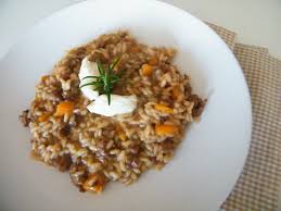 The dolce gorgonzola is my favorite cheese for this risotto. Risotto Zucca E Salsiccia Mantecato Al Gorgonzola Lericettedibaccos