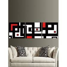 Black And White Split Canvas Prints A Maze Map Printed Split Canvas Wall Art Paintings White Wall Decor Modern Abstract Wall Art Black Wall Decor