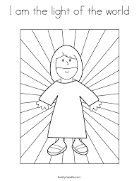 Mandy has created this simple illustration for new year's celebrations. Light Of The World Coloring Page Coloring Home