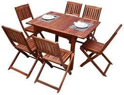 Explore fantastic furniture's range of dining tables including glass, white, square and timber dining tables. Yatai Acacia Wood Square Bistro Dining Table Set 7 Pcs
