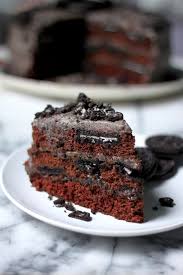 Triple Layer Chocolate Oreo Cake Baker By Nature Chocolate Oreo Cake Oreo Cake Desserts