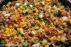 Tex Mex Beef Skillet I Heart Recipes